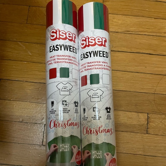 Siser easyweed heat transfer vinyl 3 sheets each roll 11.8 in x 12 in - Picture 1 of 2